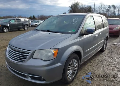 2013 Chrysler Town & Country Touring-L z USA, uszkodzony, nr VIN 2C4RC1CG0DR711268
